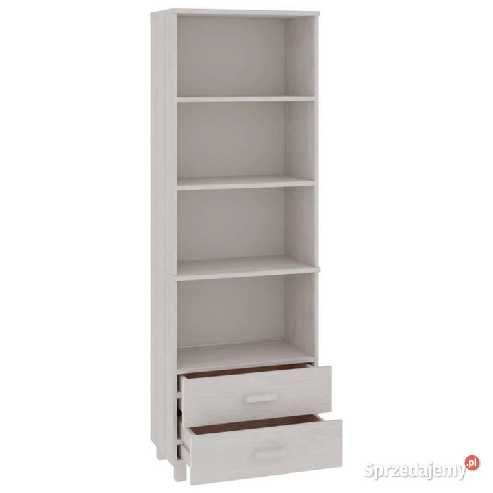 Szafka HAMAR biała 60x35x180 lite drewno sosnowe Warszawa