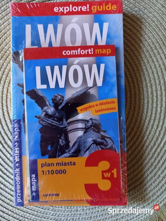Lwów przewodnik Atlas mapa firmowe wydanie Warszawa