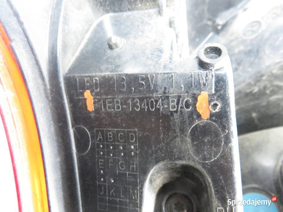 LAMPA PRAWA TYLNA FORD FOCUS MK3 F1EB13404BC osobowe małopolskie