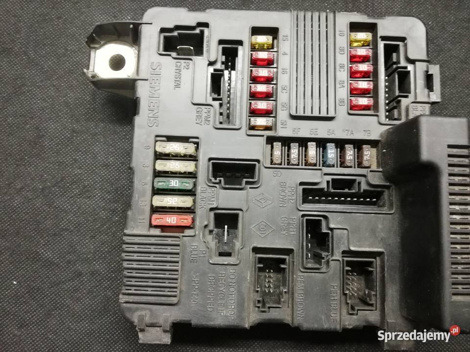 Moduł BSI UPC X84 N3 RENAULT MEGANE II Układ elektryczny Swarzędz