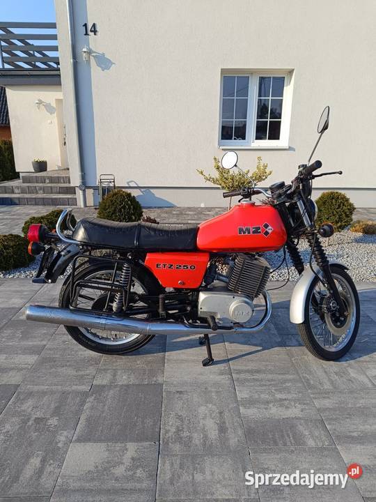 MZ ETZ 250 Originał nieuszkodzony MZ Stare Budkowice