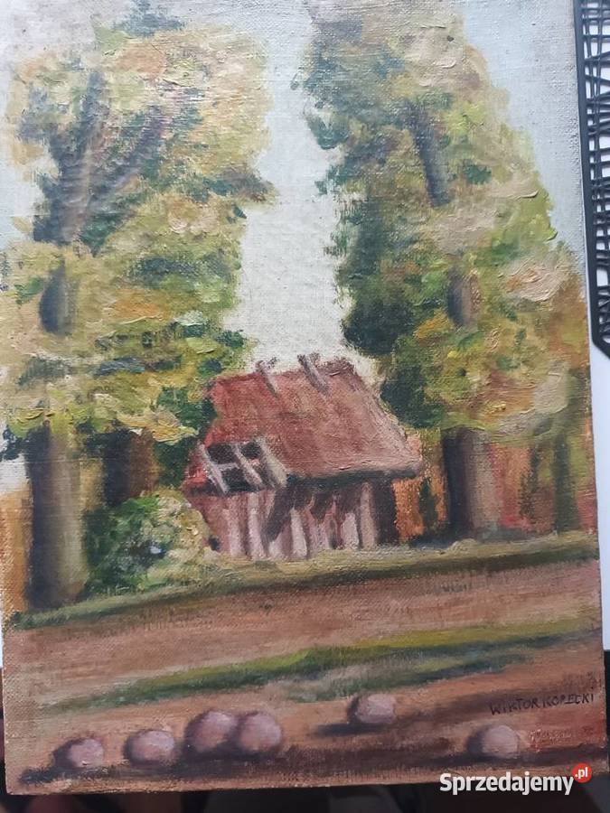 Sprzedam 3 obrazy Wiktora Koreckiego Malbork
