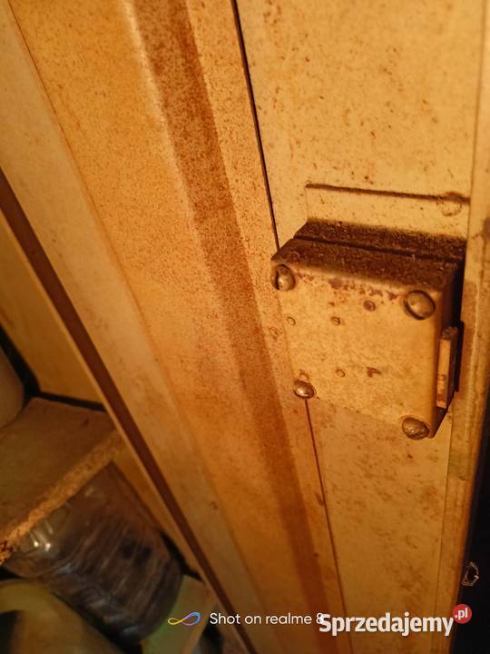 Szafka metalowa potrójna ubraniowa warsztatowa