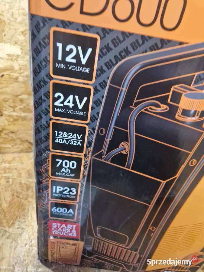 PROSTOWNIK Z ROZRUCHEM stacja Boster 600A BLACK wielkopolskie Głogowa