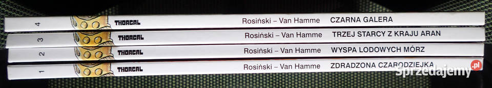 komiks Thorgal tomy 1 4 wydania 2008 2013