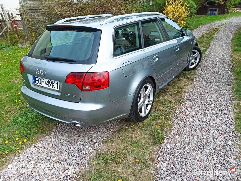 Audi A4 B7 20 TDI 200 2xSline Bezwypadkowy Audi Chodel