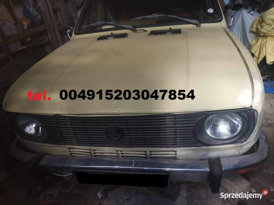 Skoda 105 zabytek 1981 lubuskie Lubniewice