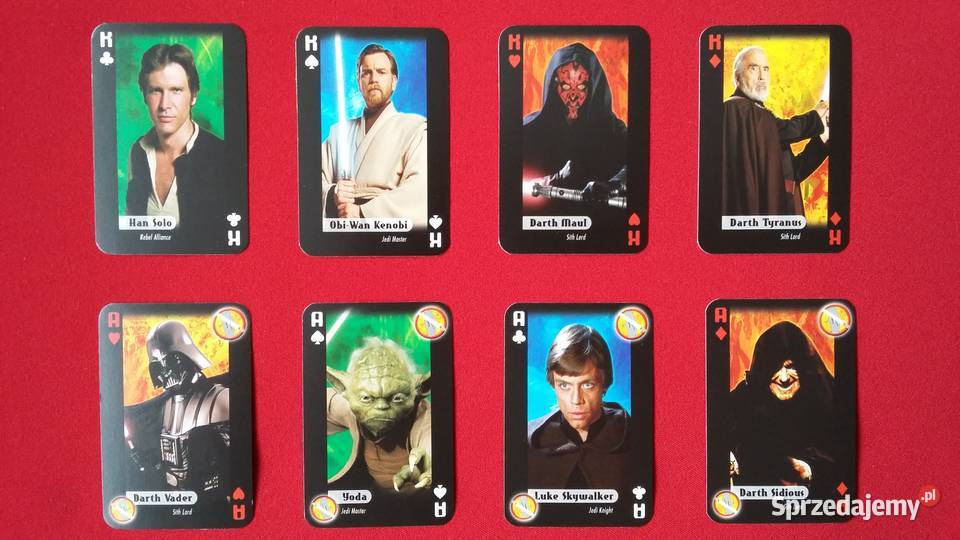 STAR WARS Karty do gry NOWE Duża ilość Olkusz