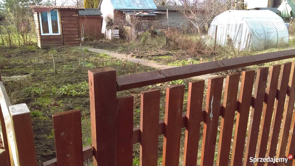 sprzedam działkę ROD w Będzinie Grodziec