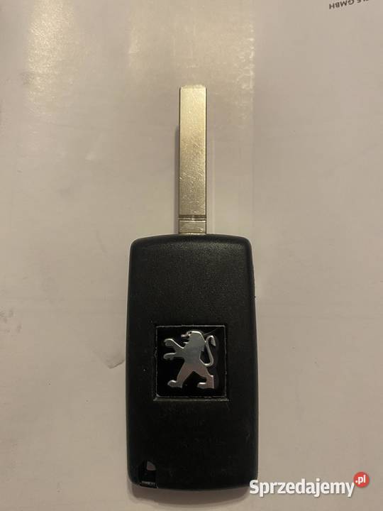 Kluczyk peugeot z logo Łódź