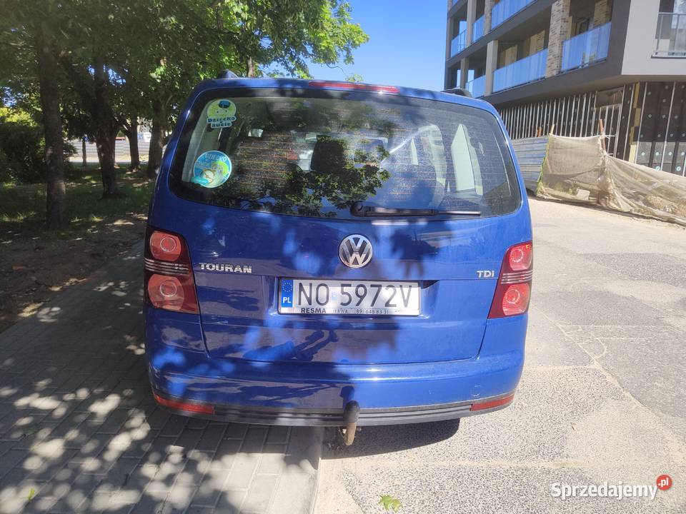 VW Touran 19 TDI Uszkodzony silnik warmińsko-mazurskie Olsztyn