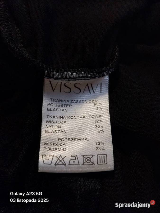 Czarna sukienka Przeciszów