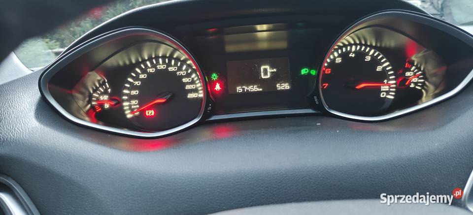 PEUGEOT 308 12 BENZYNA 110 2017 R 110KM Droszków