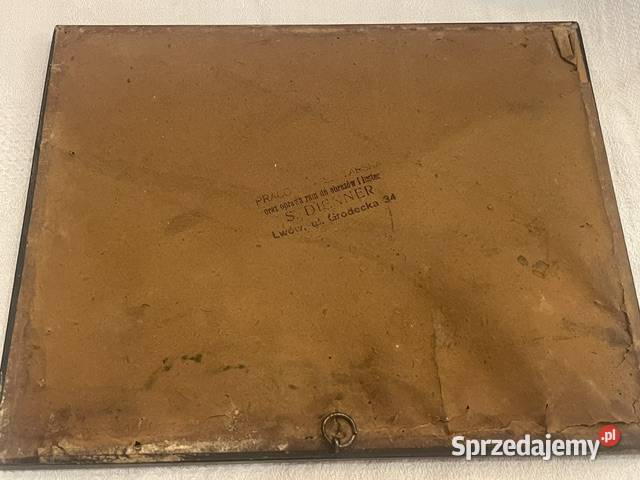 Grafika sylwetkowa 1926 Lwów sygnowana małopolskie Kraków