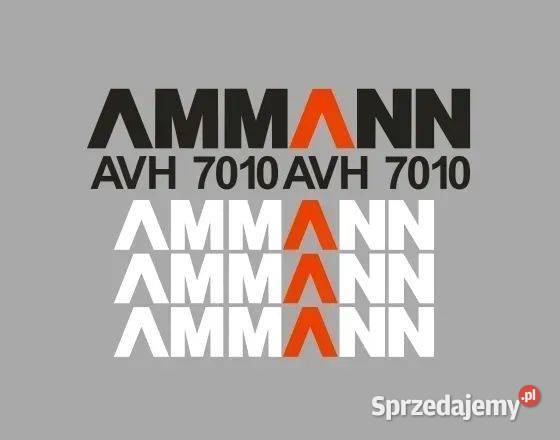 Naklejki oklejenie AMMANN AVH 7010 Zamiennik Janików