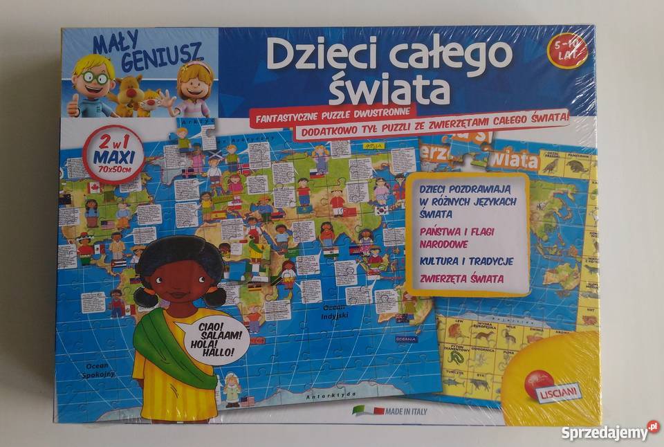 Gra edukacyjna Dzieci Całego Świata Łódź sprzedam