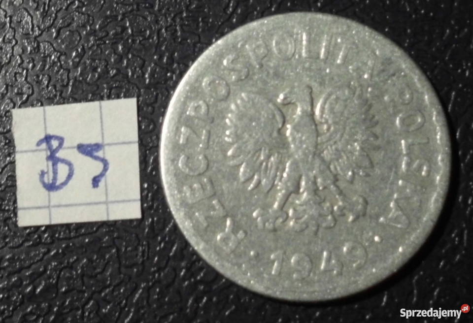 1 złoty 1949 2 sztuki Antyki, Sztuka, Kolekcje