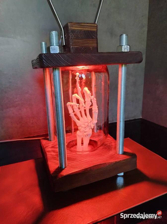 Lampa Halloween unikat na prezent Tuszyn