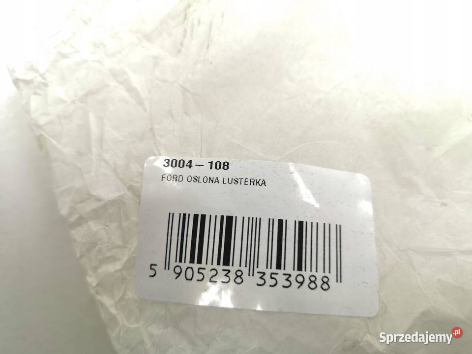 PRAWA OSŁONA LUSTERKA FORD C 20032010 NOWA osobowe