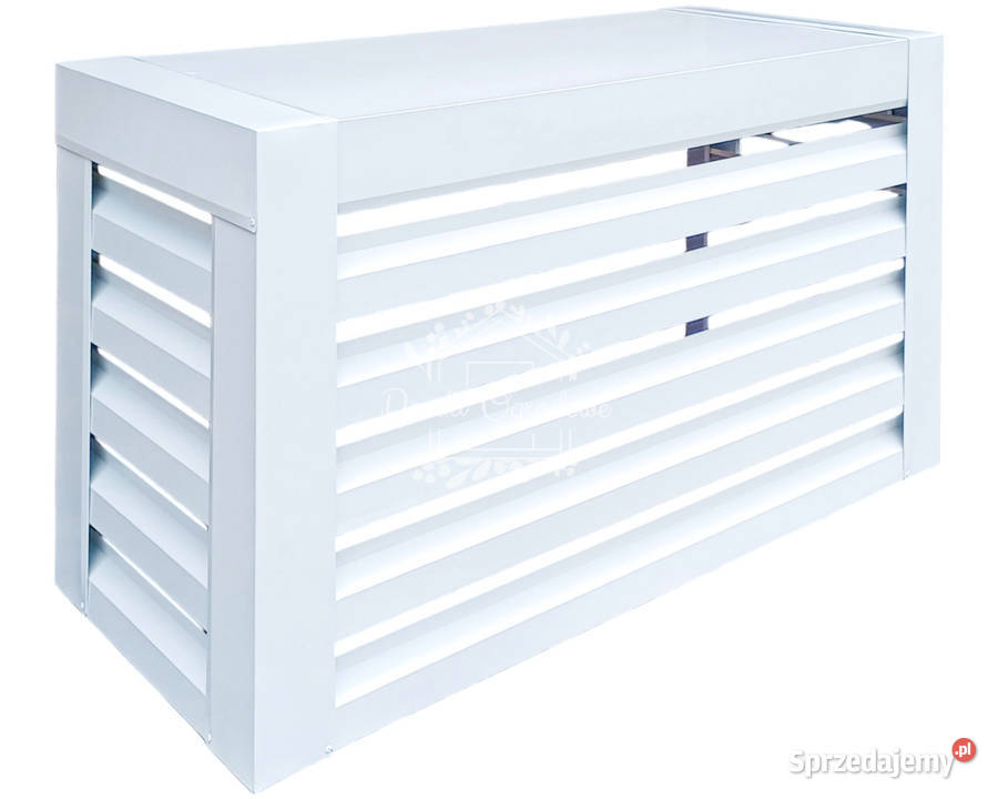 Osłona klimatyzatora 100x40x60 Biała Zabudowa Łuków