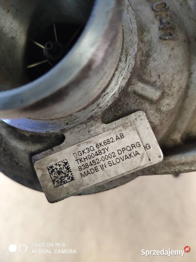 Turbosprężarka Ford Transit 20 Ecoblu