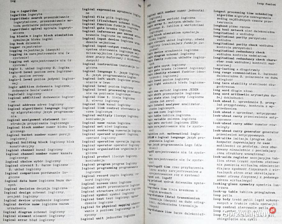 Słownik angielsko polski informatyków M Chełm