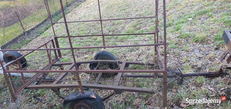 Przyczepki wóz plugi hakowki itp uszkodzony Oświęcim