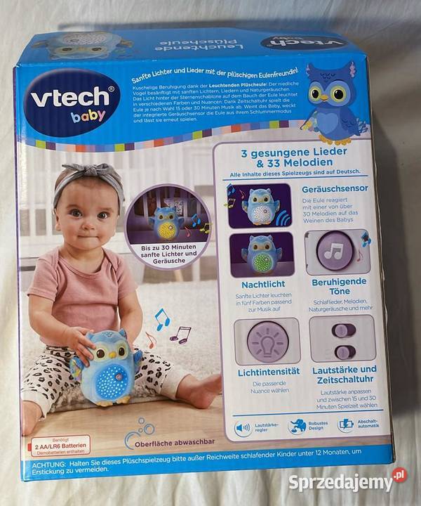 Pluszowa maskotka sowa VTech Gorzów Wielkopolski
