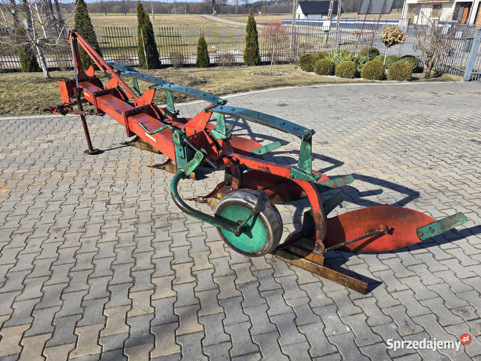 Pług 4 skibowy KVERNELAND K5 resor Baliki