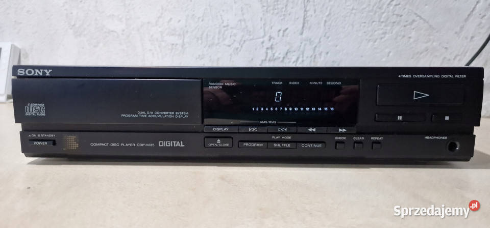 Cd player SONY M35 CDPM35 odtwarzacz kompaktowy Międzychód