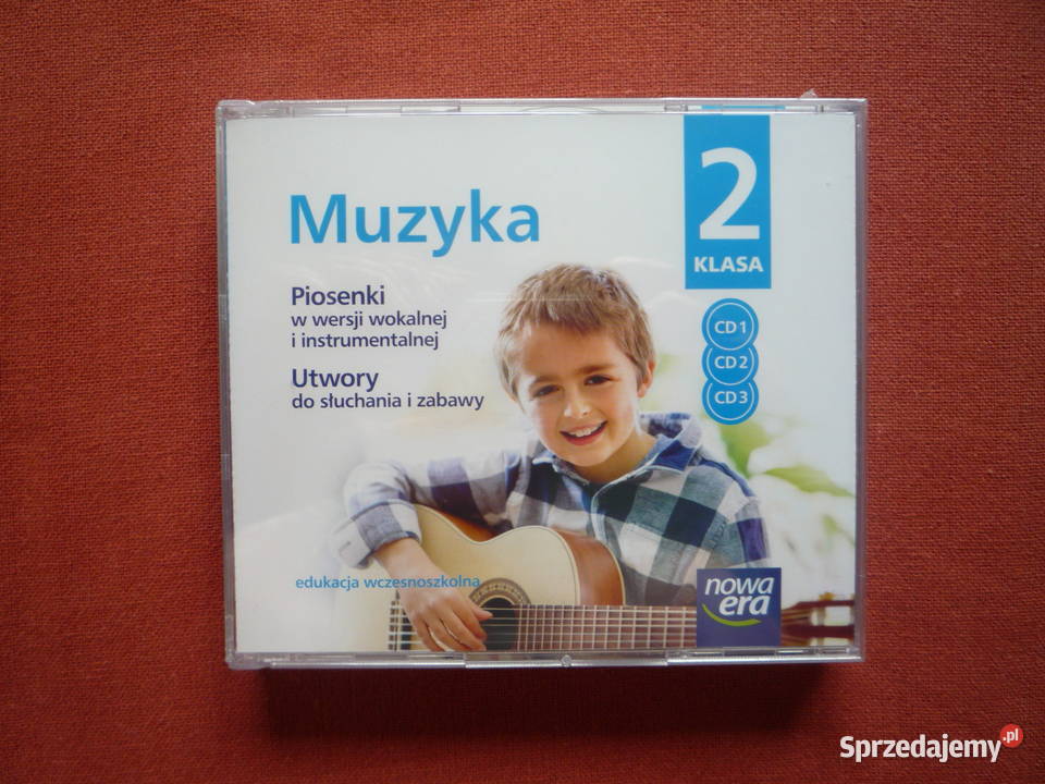 Muzyka klasa 2 Podręcznik 3 Płyty CD Piosenki muzyka sprzedam