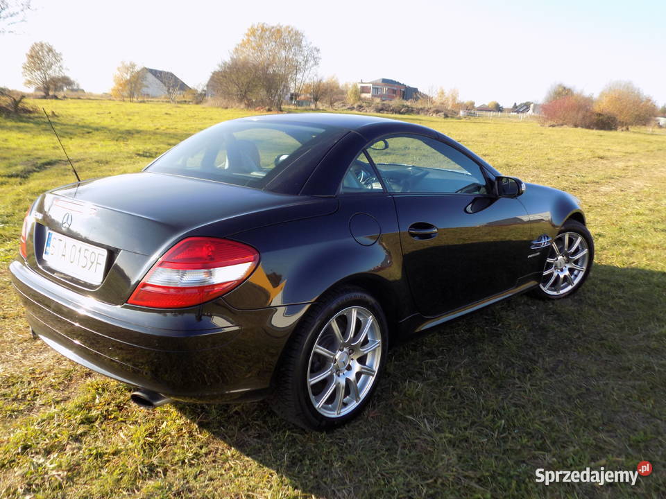 Mercedes SLK kabriolet nowe opony automat skóra