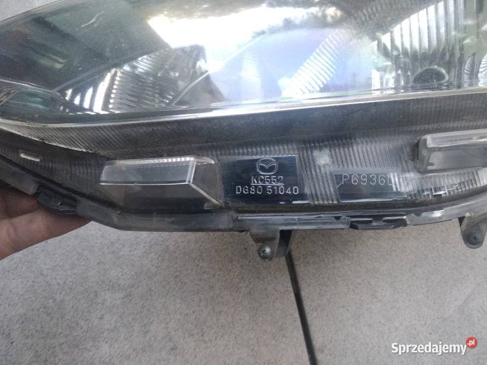 Mazda 2 0714 lampa reflektor lewa przednia przód Ślesin