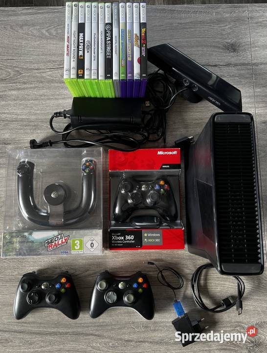 Sprzedam Konsolę XBOX 360 Duży zestaw Gry Pady Bełchatów