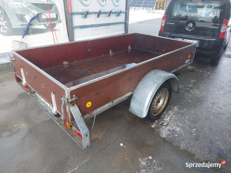 Przyczepka samochodowa 1300 przyczepa HUMBAUR Humbaur podkarpackie Domaradz