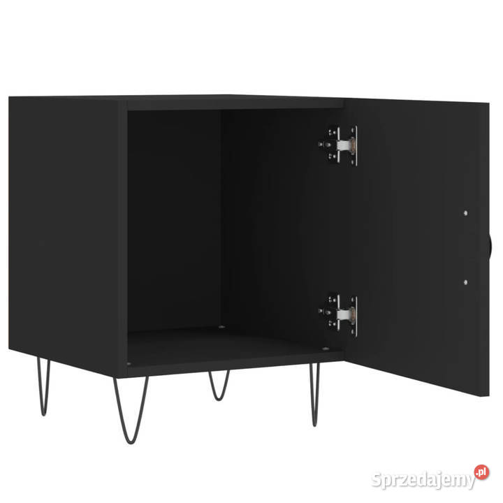 Szafka nocna czarna 40x40x50 materiał Warszawa sprzedam