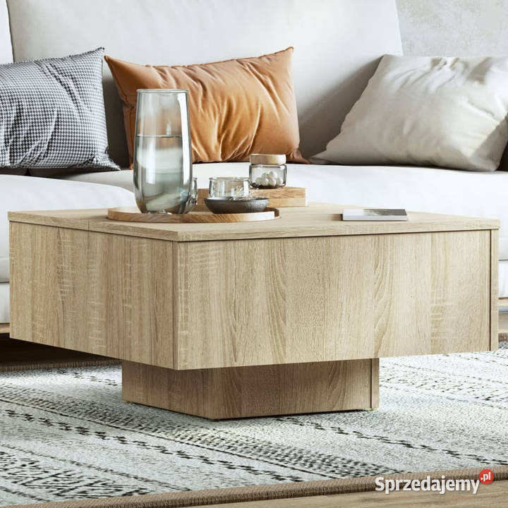 Stolik kawowy dąb sonoma 60x60x315 materiał Meble Warszawa