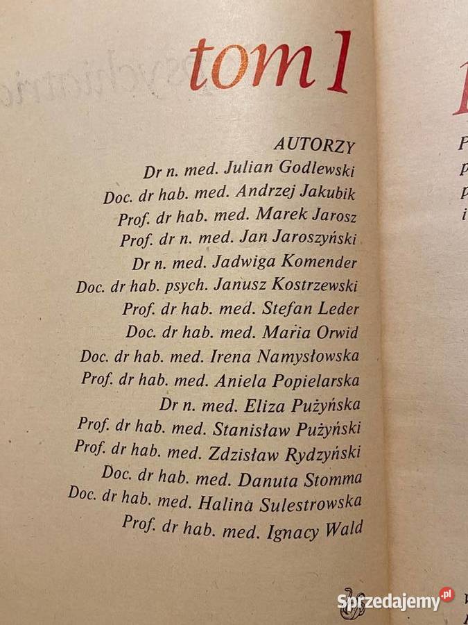 Psychiatria Praca zbiorowa tomy IIII Mysłowice