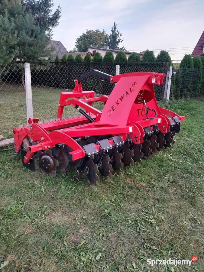 Agregat uprawowy siewny brona kompaktowa wał Łagów
