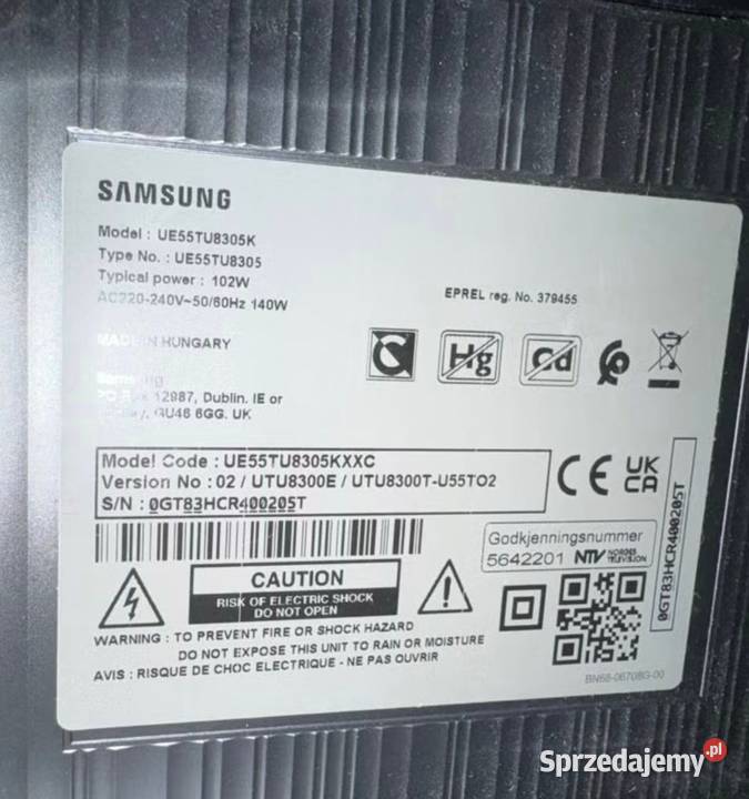 Samsung 55 Zakrzywiony telewizor UHD 4K Smart TV 55cale