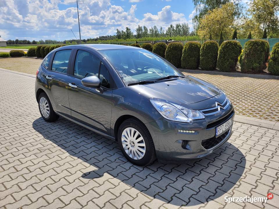 Citroen C3 II Lifting Klimatyzacja Tempomat mały zielony Gniewczyna Łańcucka