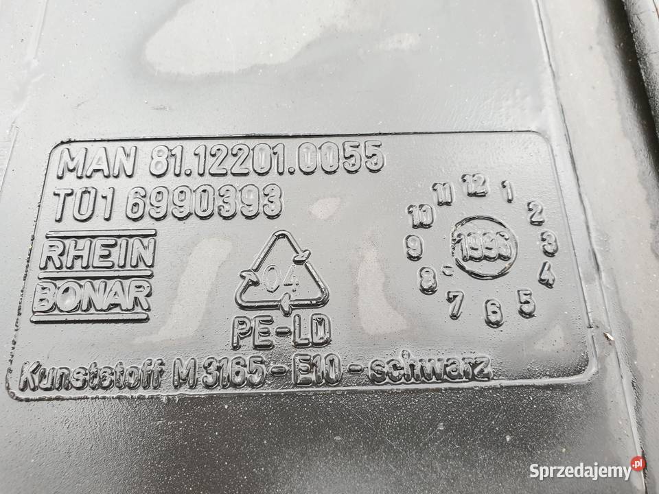 zbiorniki paliwowe plastikowe z łapami 2 sprzedam