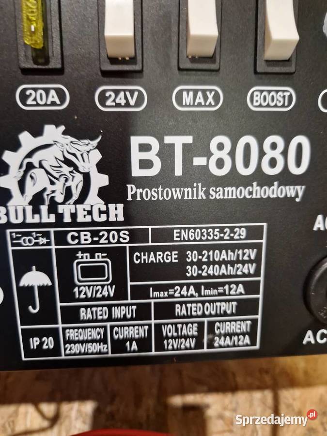 PROSTOWNIK Z ROZRUCHEM 24A 1224V START 280Ah Głogowa