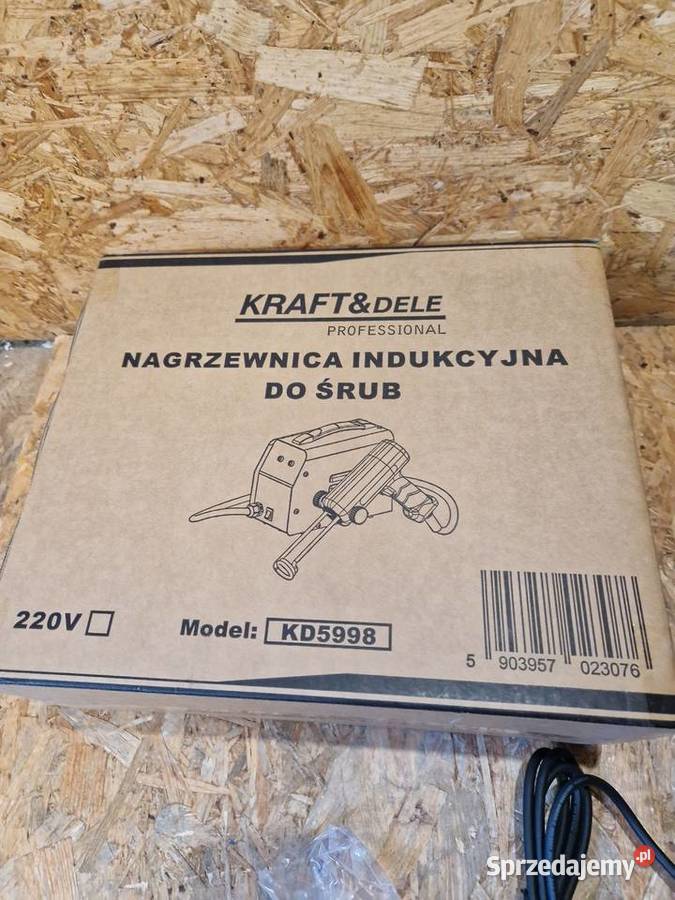 Nagrzewnica Indukcyjna KraftDele KD5998 do Śrub Głogowa sprzedam