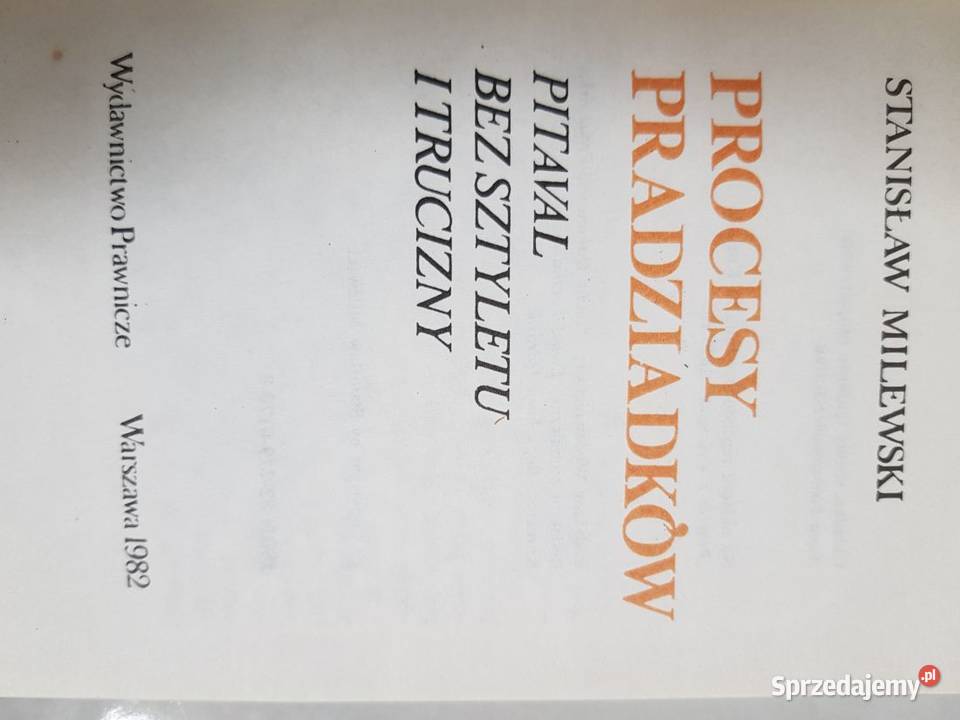 procesy pradziadków stanisław milewski pitaval świętokrzyskie Kielce