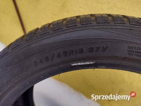 Opony całoroczne 18 24540 R18 2x Continental 2x Lipnik sprzedam
