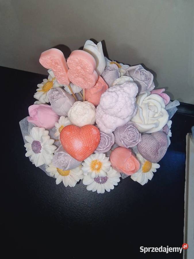 Świece sojowe bukiet flower box dowolna inny kolor Kobyla Góra