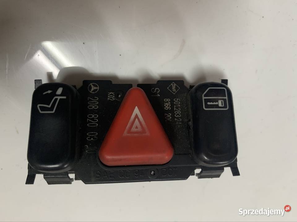 Mercedes w202 w208 w210 przełącznik awaryjnych