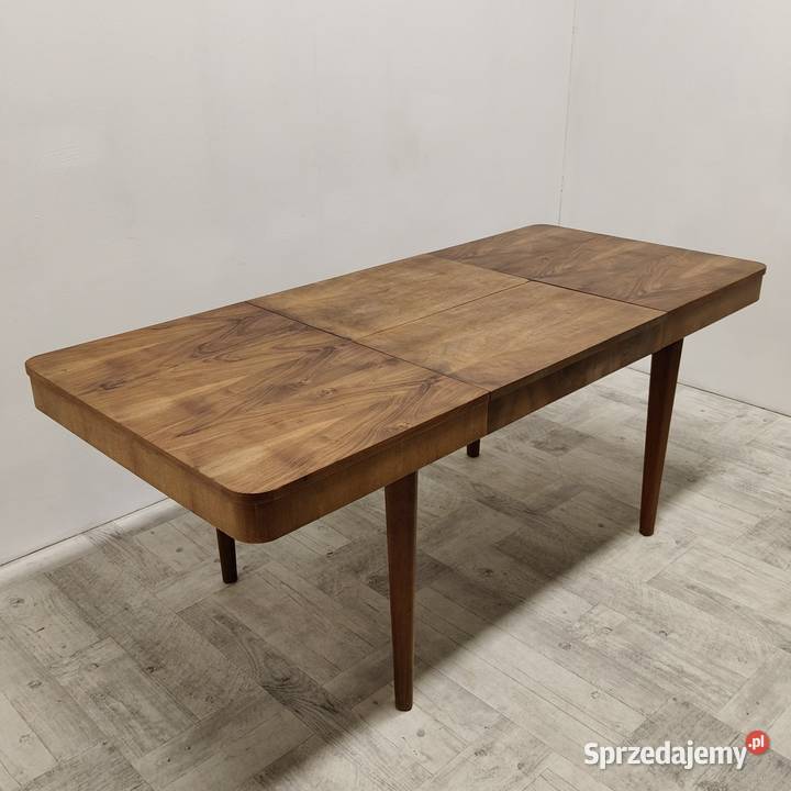 stół art Deco Halabala design Czechosłowacja Radomsko