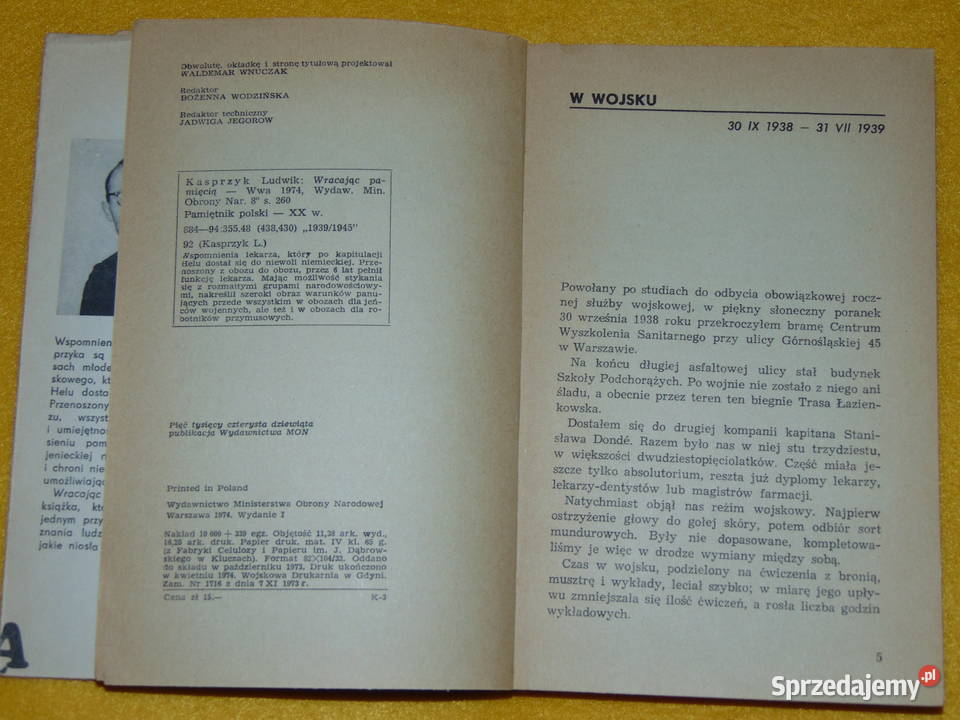 Wracając pamięcią Ludwik Kasprzyk Lublin